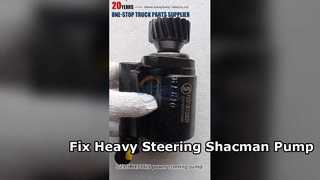 Power Steering Pump (DZ9100130028) for Shacman Delong F2000, F3000, M3000, and other series models.
