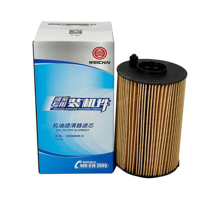 Weichai Engine Parts Oil Filter Element Faw Filters 10038880513 For FAW Jiefang Truck