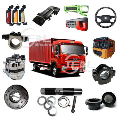 Truck body parts Car cover bumper Rearview mirror LED headlight seat Steering wheel For Shacman Howo Dongfeng FAW truck