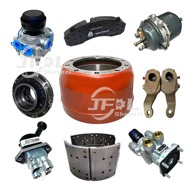 Front rear brake drum brake shoes for Shacman Howo Dongfeng FAWJiefang truck brake parts