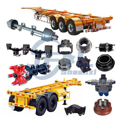 Original BPW Axle Fuwa Axle Spare Parts For Heavy Duty Trailer Semi-trailer Transporter parts accessories