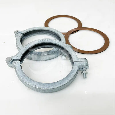 DZ97259540106 DZ9112540001 Truck Exhaust Pipe Clamp For SHAC F3000 X3000